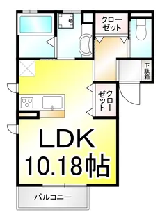 エーテル【1階】の間取り
