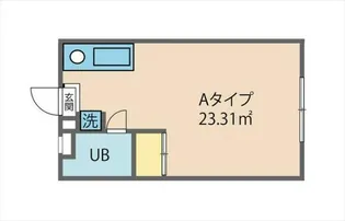ポルシェ中山町【1階】の間取り