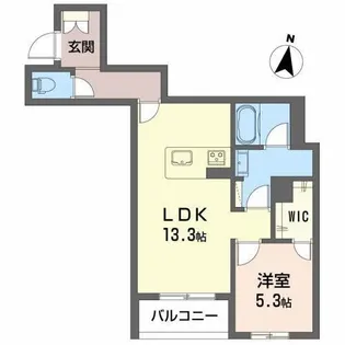 Azure(アズール)【3階】の間取り