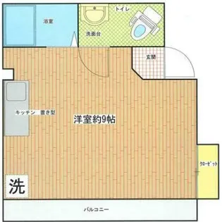 ベルメゾン【2階】の間取り