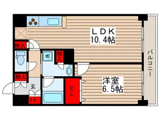エスティメゾン大島の間取り