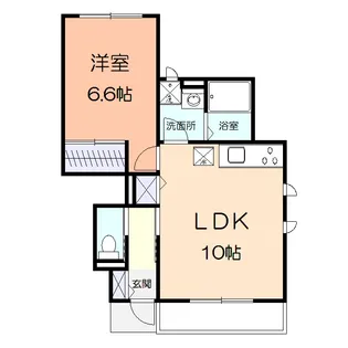 パストラル【1階】の間取り