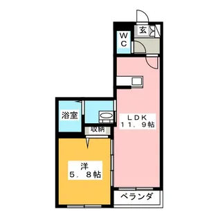 Gran Merveille【2階】の間取り