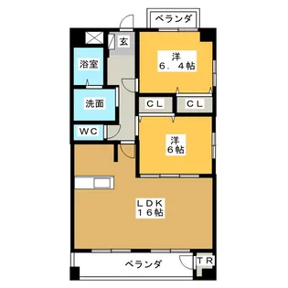 Life Court【3階】の間取り