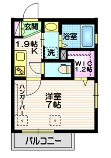 プレミール祐天寺【2階】の間取り