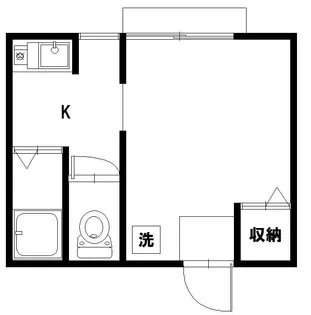 ハイム小松【2階】の間取り