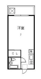 みやまハイツ【1階】の間取り