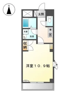 ダイヤモンド・パレス【1階】の間取り