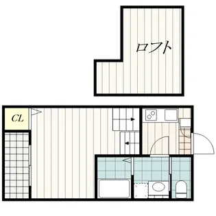 メゾン本千葉【1階】の間取り