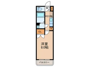 Grand Kisyaba【5階】の間取り