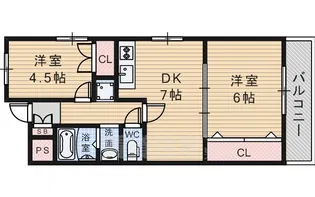 センコーハイツ【1階】の間取り