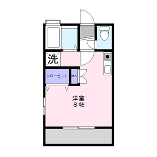 クレアール・リズム【2階】の間取り