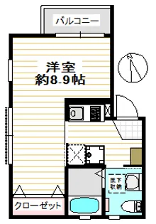 クレスト上板橋【1階】の間取り