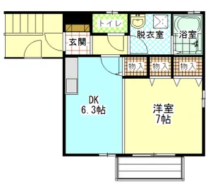 セジュールワークス【2階】の間取り