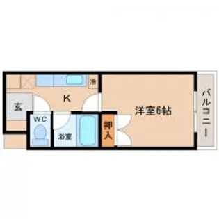 メゾン水上【3階】の間取り