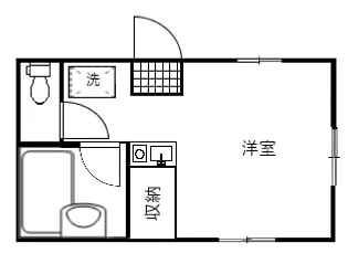コーポ東【1階】の間取り