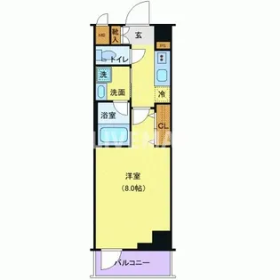 TATSUMIスカイガーデンテラス【6階】の間取り