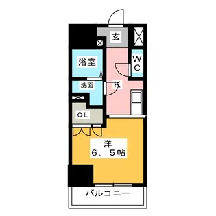 プレミアム黒川【9階】の間取り