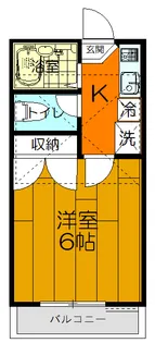 ヴィユー芳桑【2階】の間取り