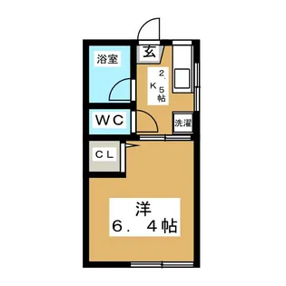 ハイネスA棟【2階】の間取り