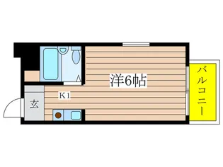 プレスイン旗屋【5階】の間取り