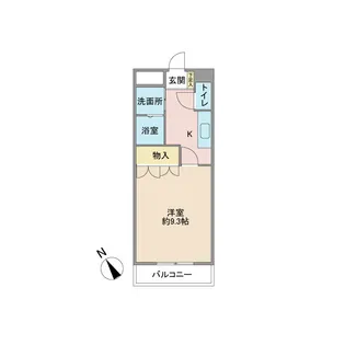 エールモーヴボヌール【2階】の間取り