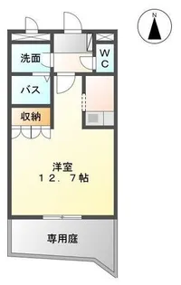 プロスパー横尾【1階】の間取り