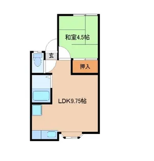 Fineテラス【2階】の間取り