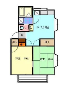 ラフォーレコイズミ【2階】の間取り