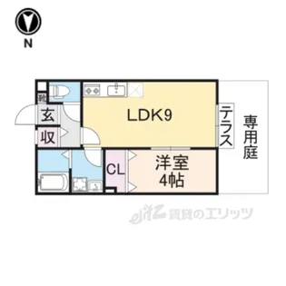 サンライズ【1階】の間取り