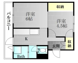 ikedamansionII【4階】の間取り
