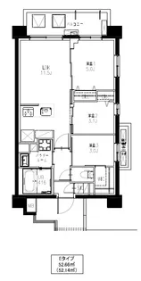 S-RESIDENCE東浦和agua【5階】の間取り