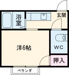 チェリーハイツつくば【1階】の間取り