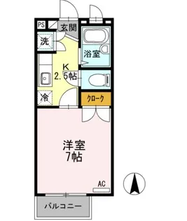 東京都練馬区春日町5【アパート】の間取り