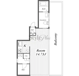 Harvey Residence【5階】の間取り