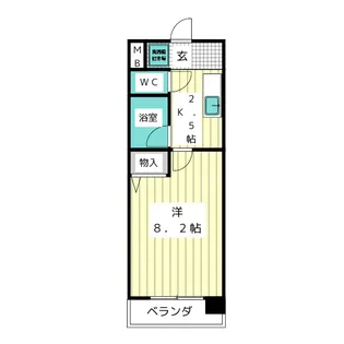 MONTARUBO【1階】の間取り