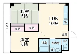 リヴランムラヨシ【1階】の間取り