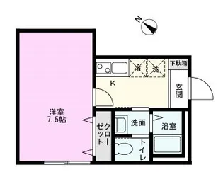 グランエスト柏の葉キャンパス【1階】の間取り
