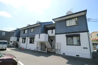 岡山県倉敷市中島【アパート】の外観