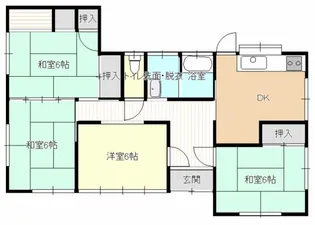 静岡県浜松市浜名区新原【一戸建】の間取り