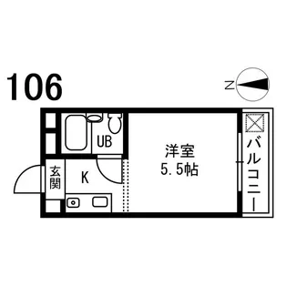 奈良県奈良市西大寺新町1【マンション】の間取り