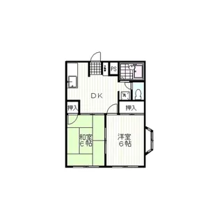 エルディムキャロット【1階】の間取り