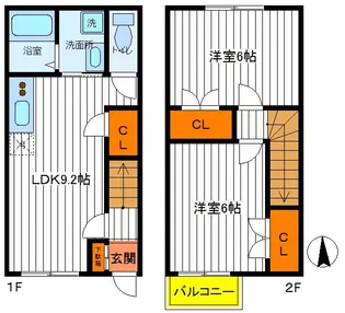 東京都立川市柴崎町1【一戸建】の間取り