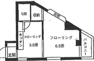 修栄マンション【2階】の間取り