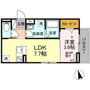 Radius V【2階】の間取り
