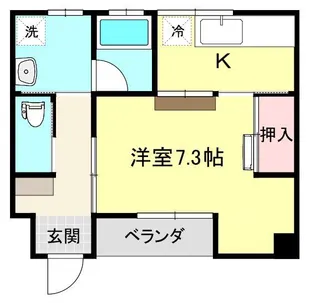 パサージオII【2階】の間取り