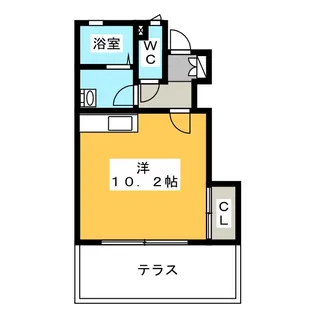 テックメイト神田【1階】の間取り