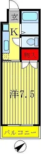 フェザーハイツ5【2階】の間取り
