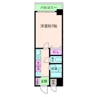 ロイヤル天満橋【5階】の間取り