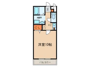 アンプル-ル ブワ シャト-【2階】の間取り